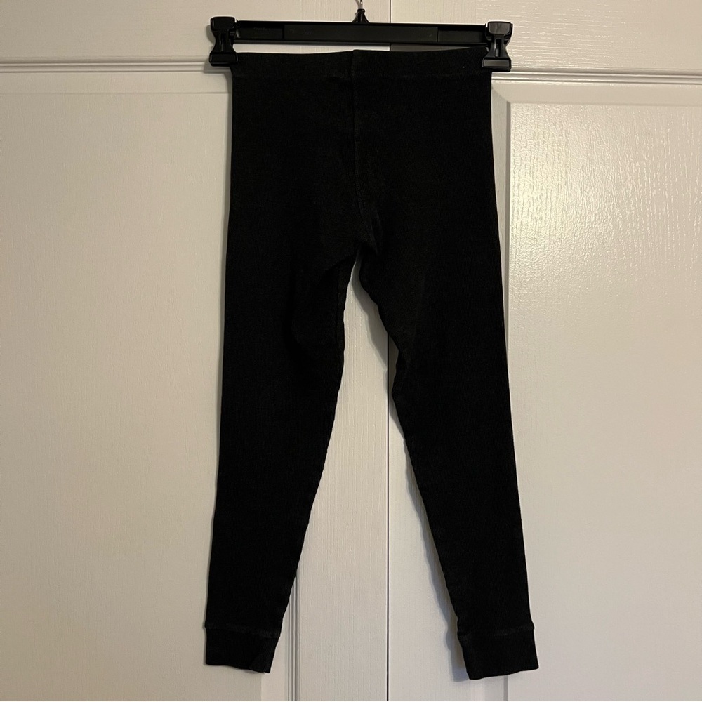 Nordstrom Luxe Ribbed Heavy Weight Leggings in Girls Large - Picture 5 of 9